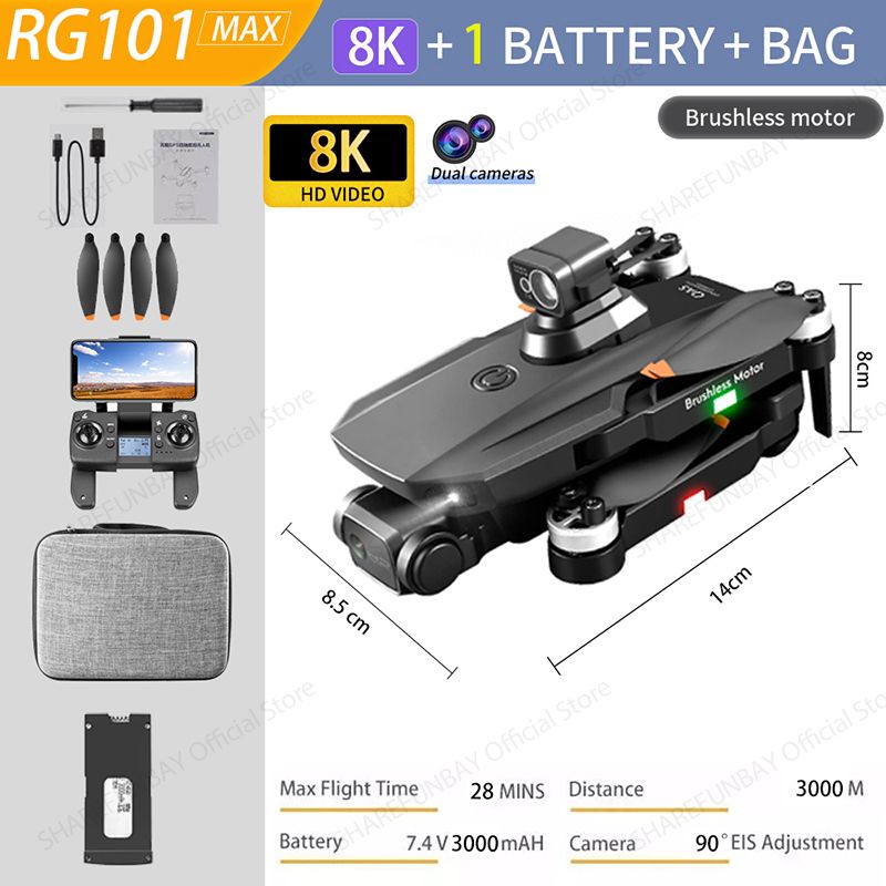 rg101 max 8k 1b bag