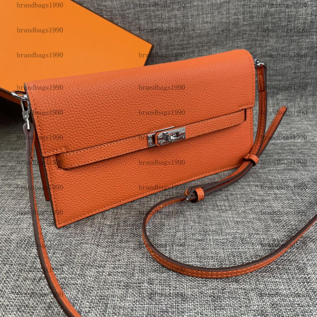 Orange With Leather Strap