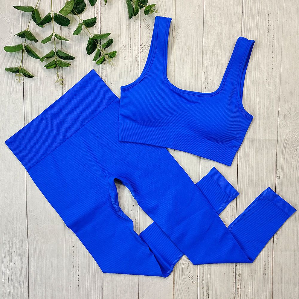 Dark Blue Pants Set