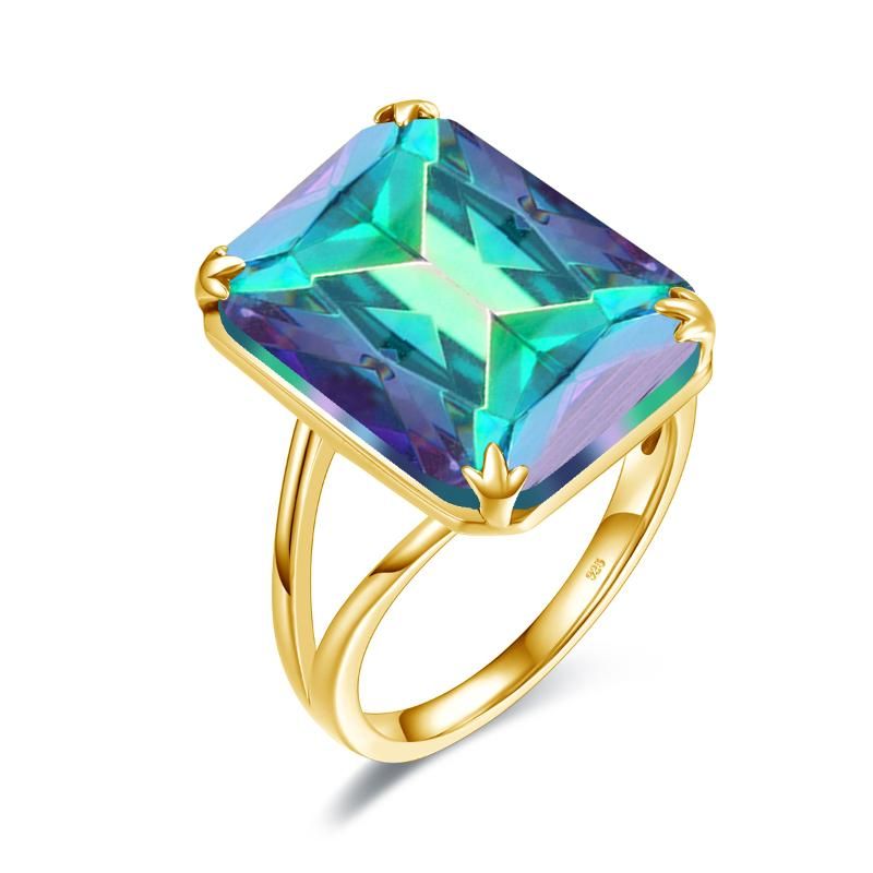 Mystic Topaz Gold 18k Gold