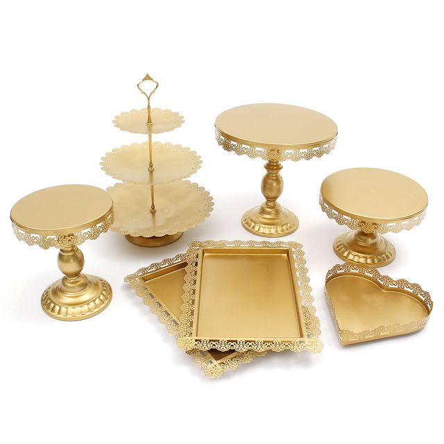 China 7pcs gold