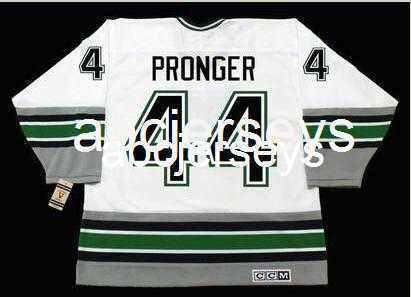 Chris Pronger 1993 Hartford Whalers Away Throwback NHL Hockey Jersey