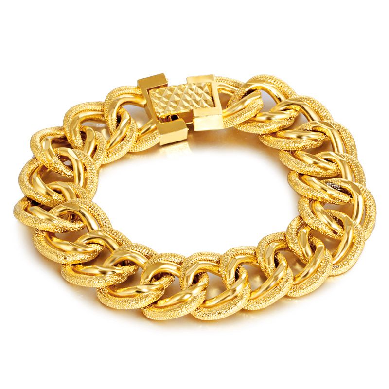 Bracelet d'or des hommes