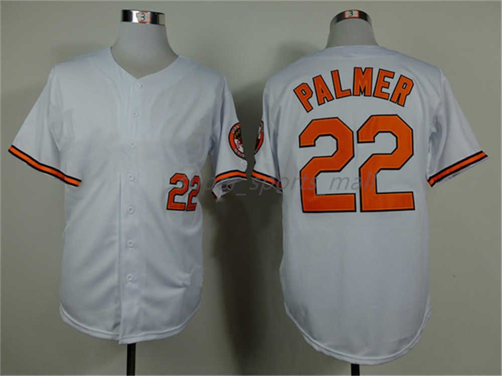 Vintage Mitchell And Ness Baseball Jersey 20 Frank Robinson 22 Jim