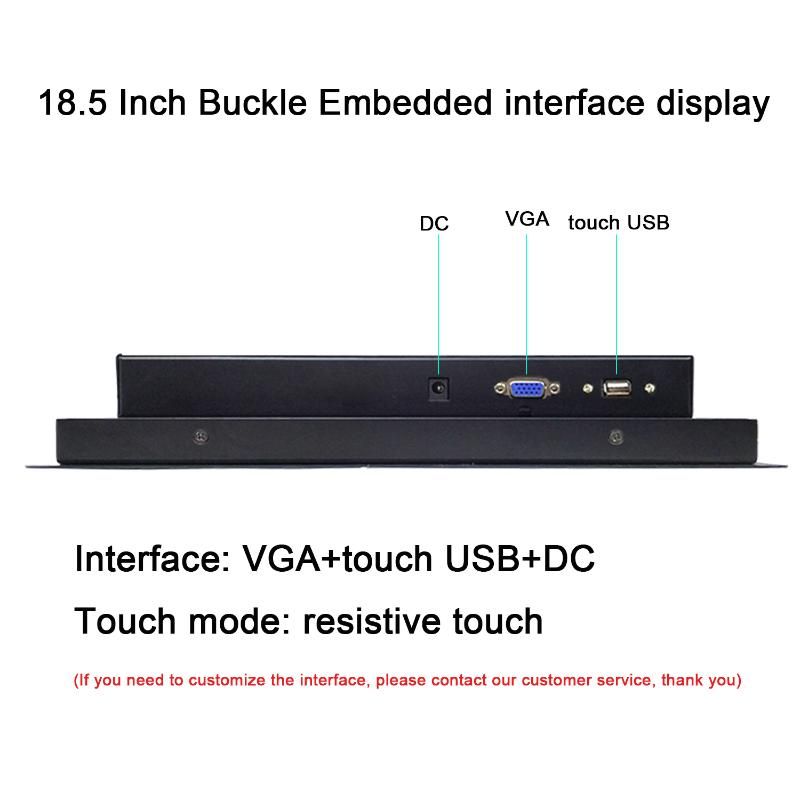 18,5 pouces VGA USB