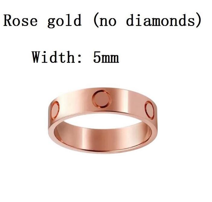 5 mm rose geen diamant