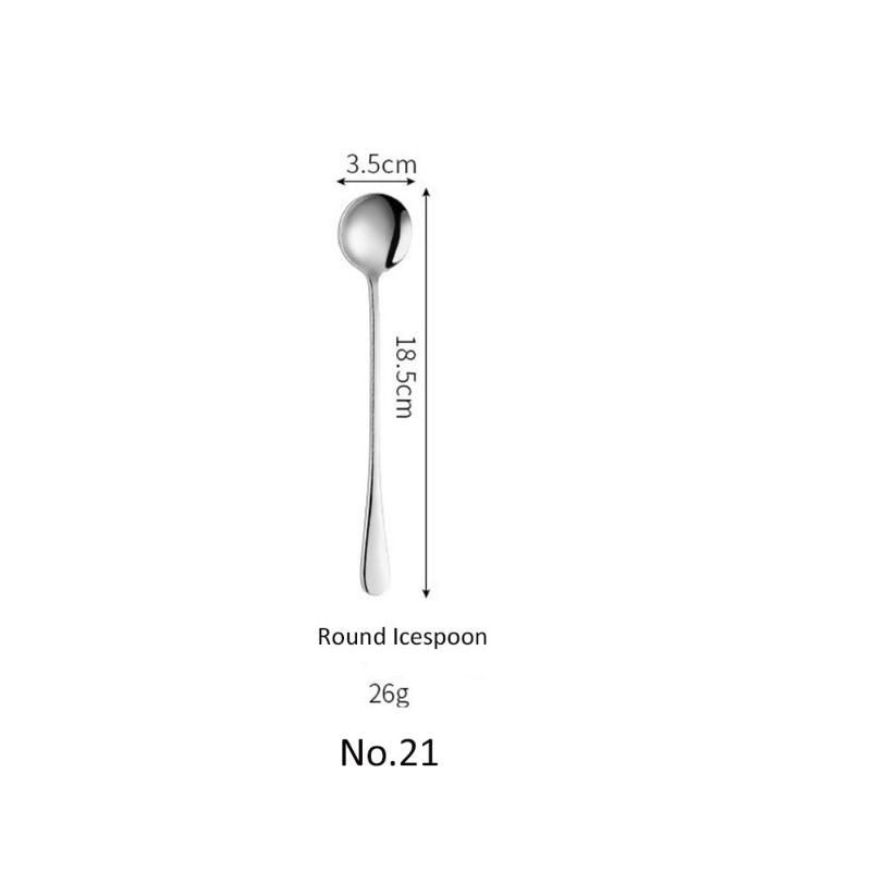 No.21 round iricespoon