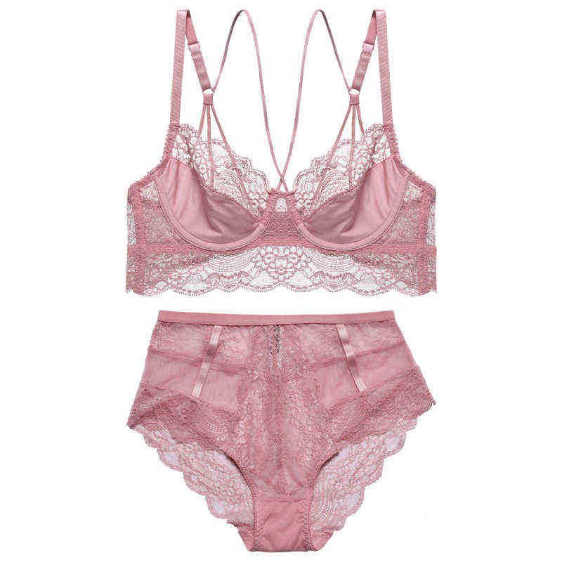 ensemble de soutien-gorge rose