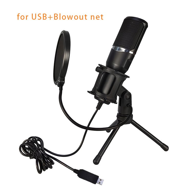 USB met popfilter