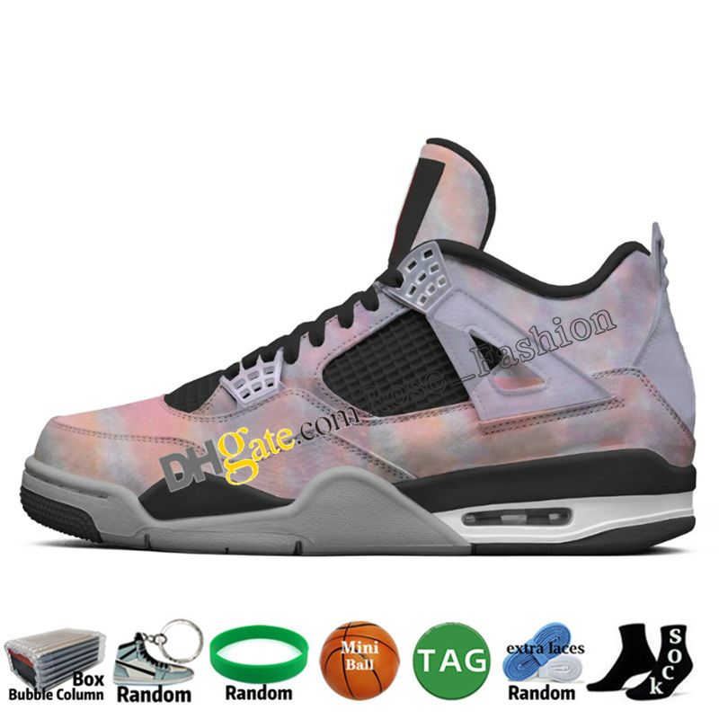 4 4s Basketball Shoes Seafoam Military Black Cat Gum Messy Room Canvas Fire Red Cement 