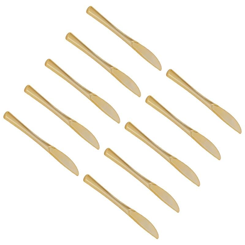 10x Gold Cutlery