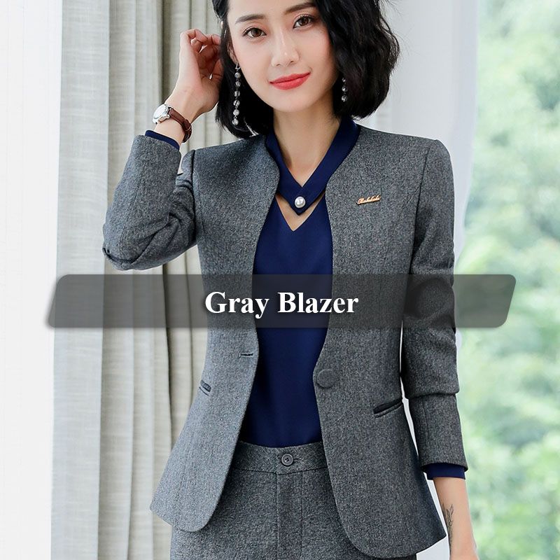 Dunkelgrau Blazer