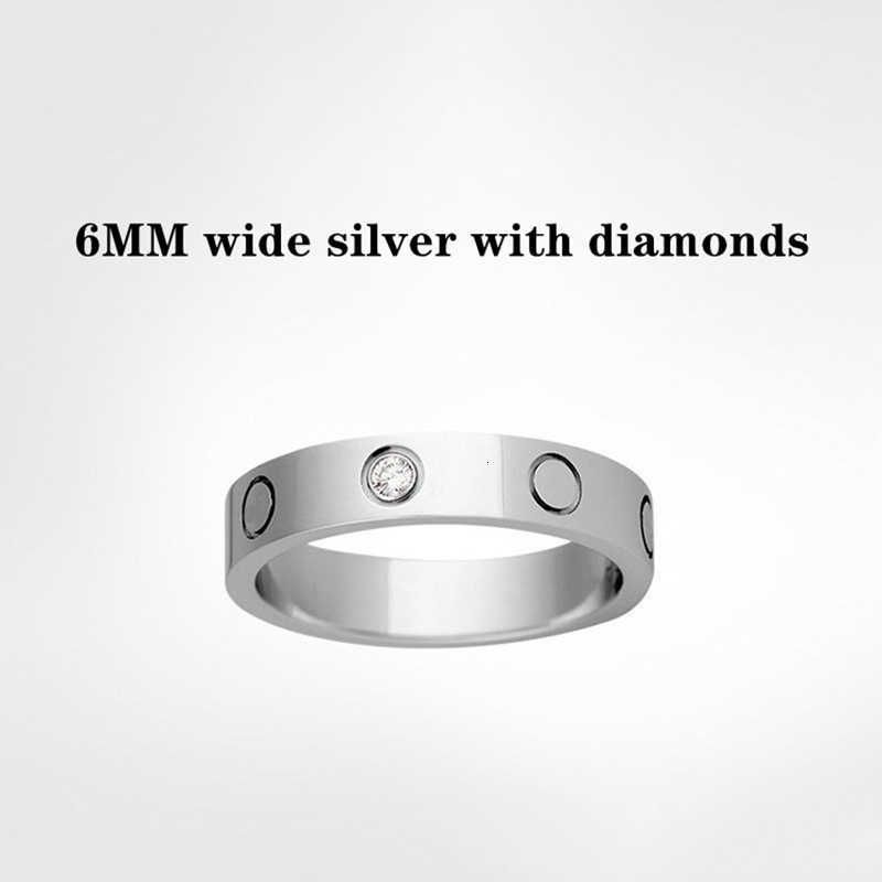 Gümüş (6mm) -3 elmas