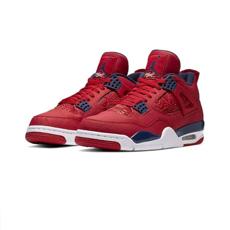 Air Jordan 4 Retro Basketball Shoes Sneakers Men Women Sail Black Cat