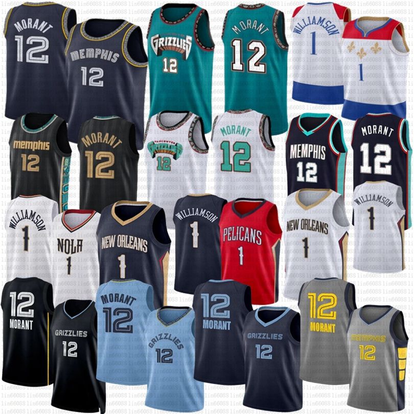 ₩16,766에서 Ja Morant Basketball Jersey 2022 2023 New Zion 1 Williamson