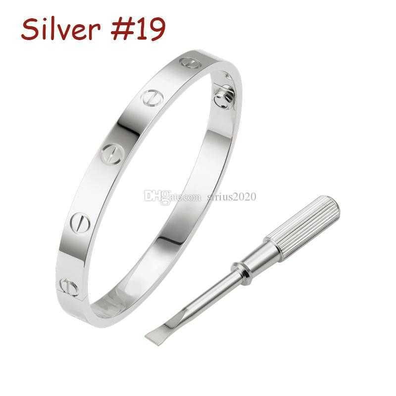 Silver # 19 (bracelet d'amour)