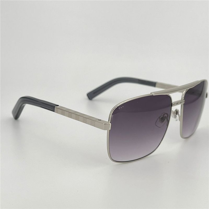 Vintage Gold Frame Silver Sunglasses For Men And Women Classic