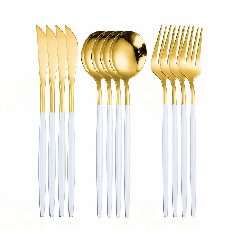 12pcs Weißgold