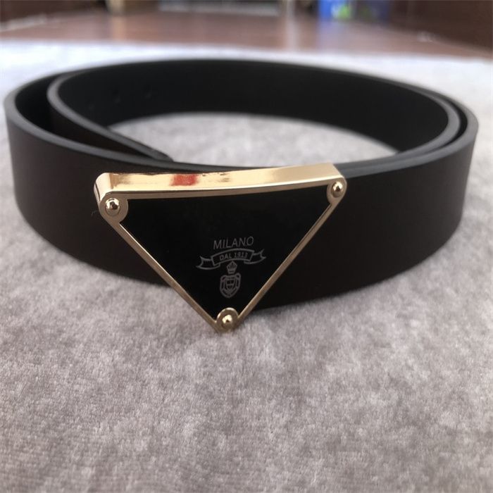 3 Black + gold buckle