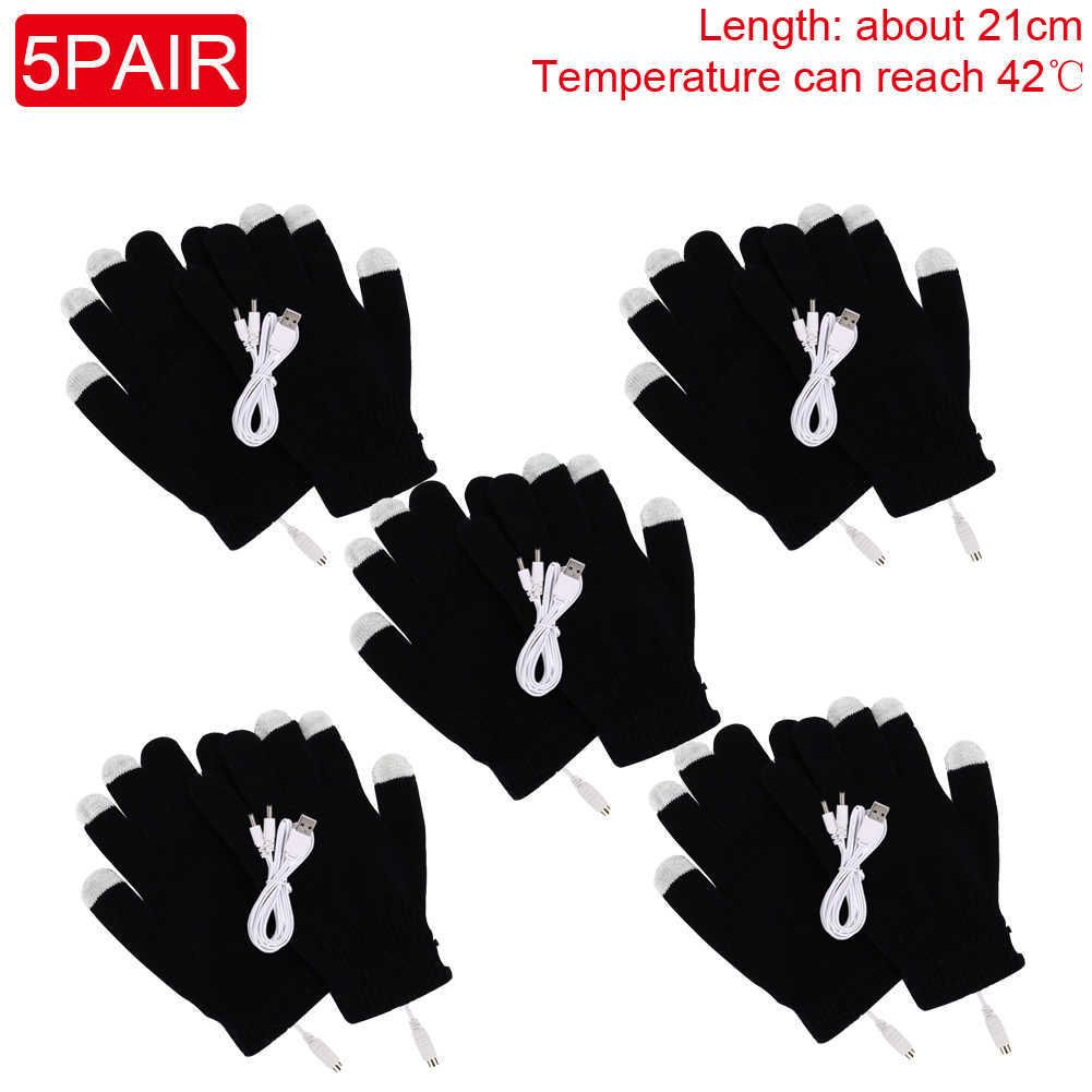 5pair black gloves