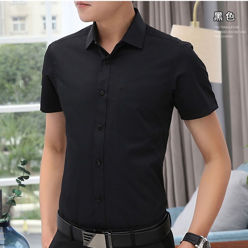 camicia vestita nera