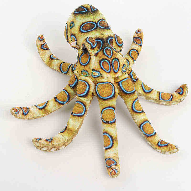 Gelber Oktopus