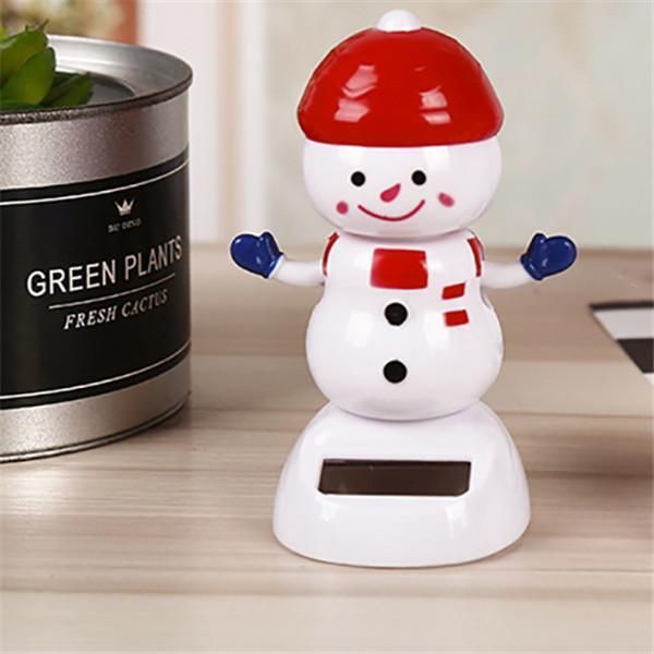 Boneco de neve vermelho