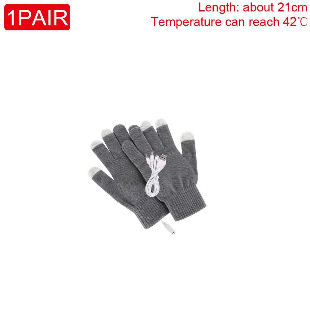 1pair grey gloves