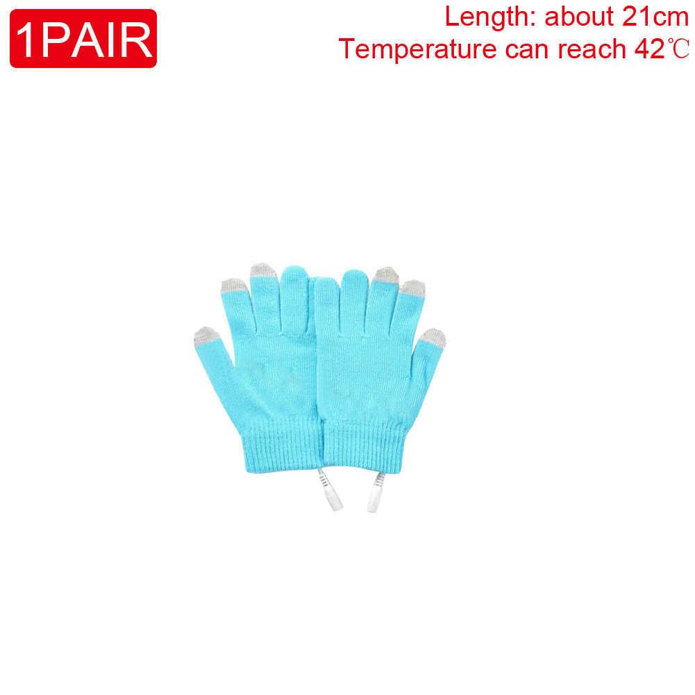 1pair blue gloves