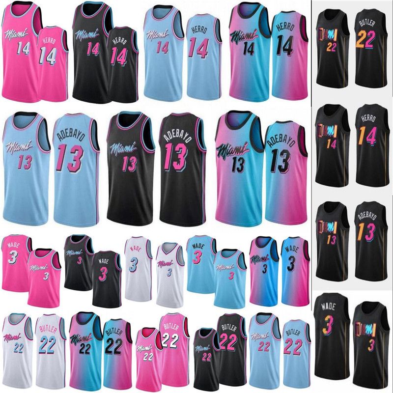 Wholesale 2022 Miami Basketball Jerseys 22 Jimmy Butler Herro 25