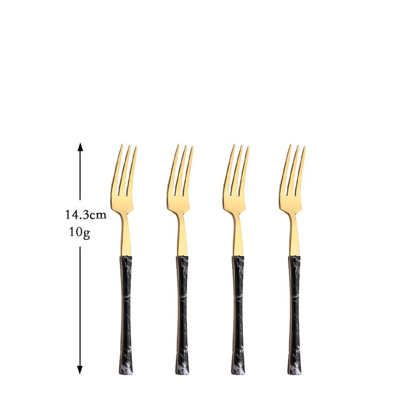 4PCS Tea Fork A