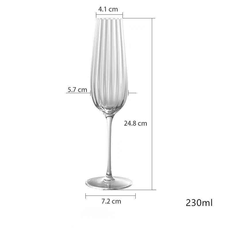 Verre de champagne 2 PCS