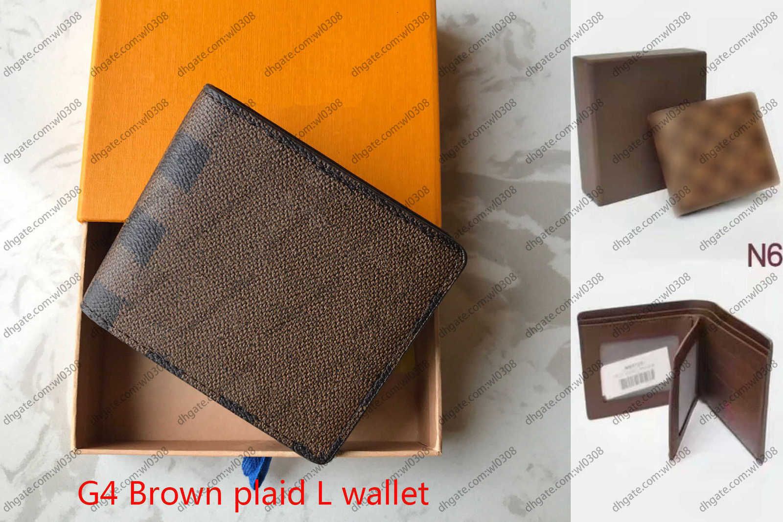 Portfel G4 Brown Plaid L.
