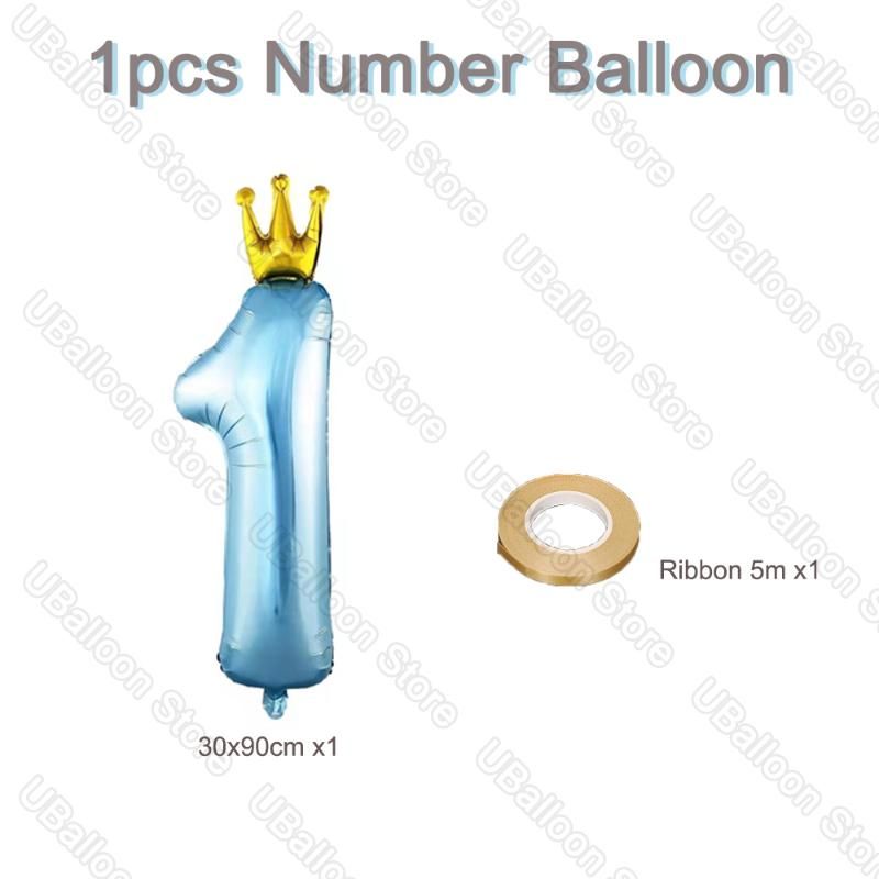 1pcs number blue Other