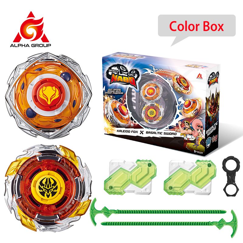 Beyblades Arena Infinity Nado 3 Split Series Gyro Battle Set Combinable