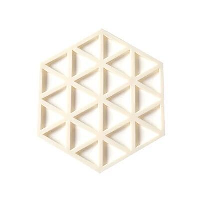 Triangulaire beige