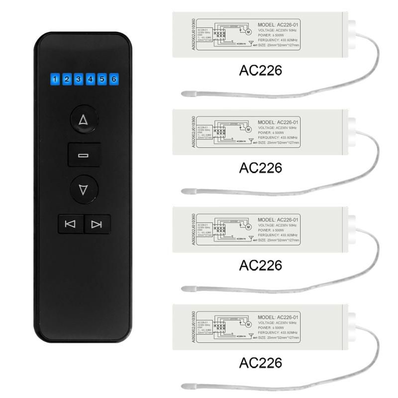 1Remote 4Receiver China