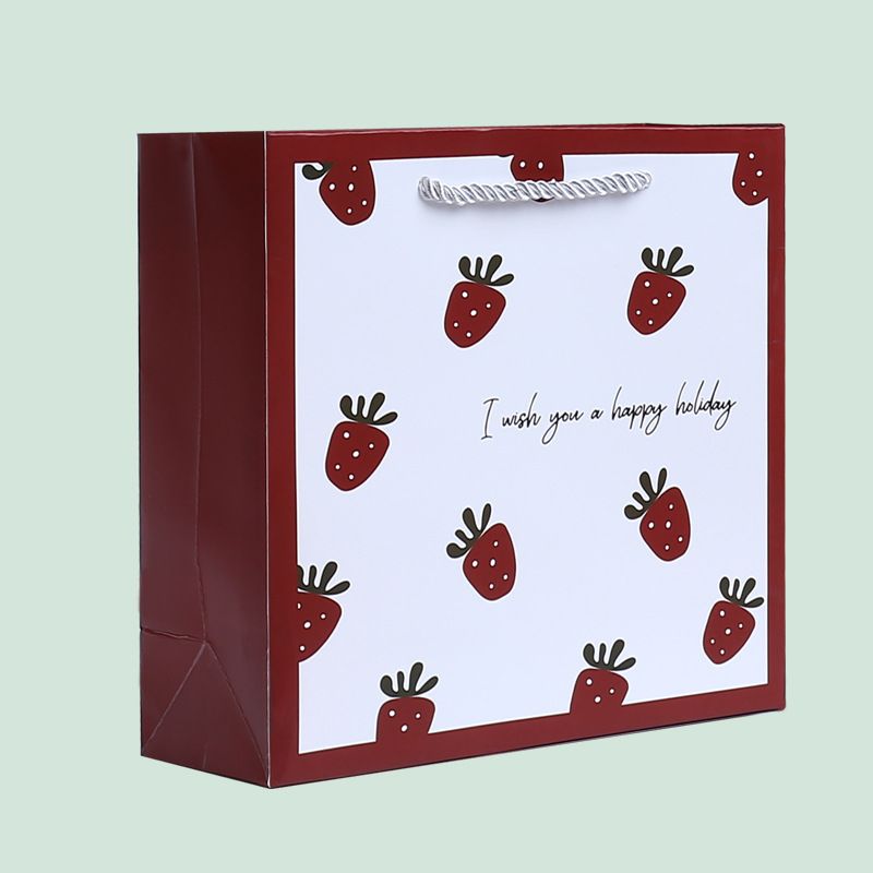 Strawberry B Small-14x15x7cm-H