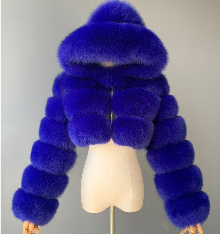 manteau bleu royal