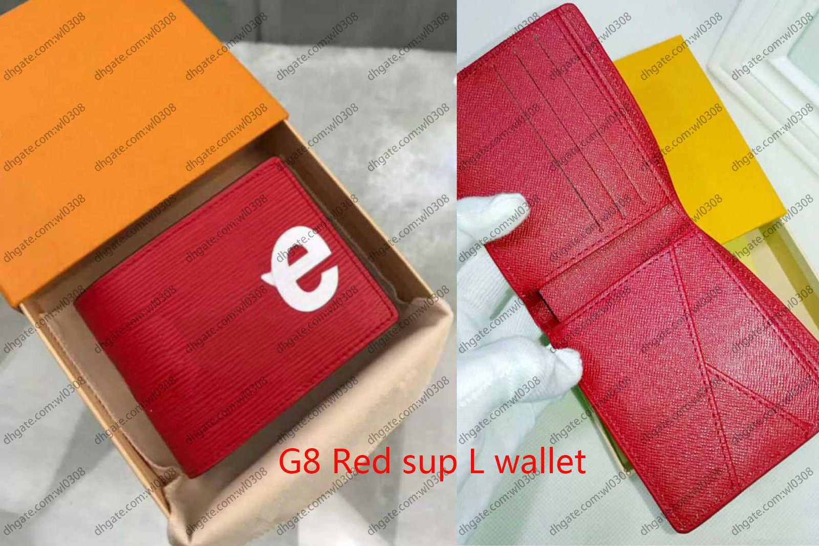 G8 Red Sup L portfel