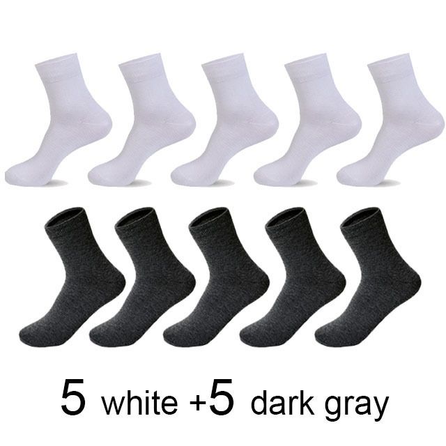 5 gris foncé 5 blanc