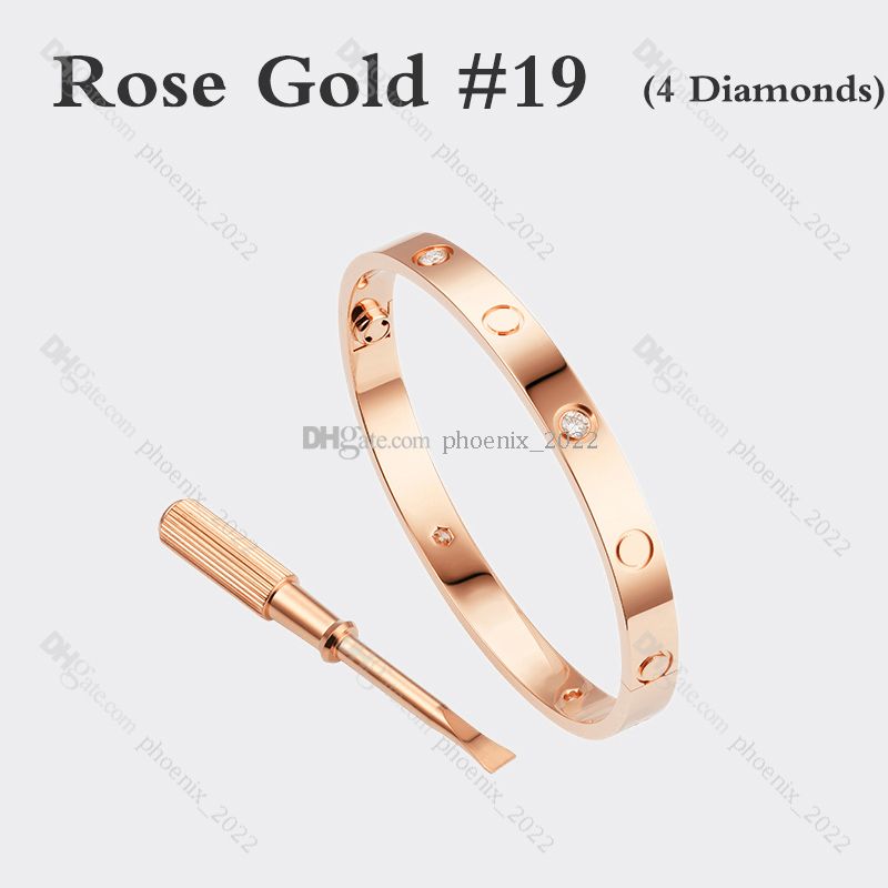 Rose Gold #19 (4 Diamonds)