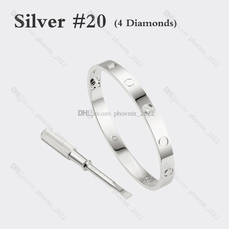 Zilver # 20 (4 diamanten)