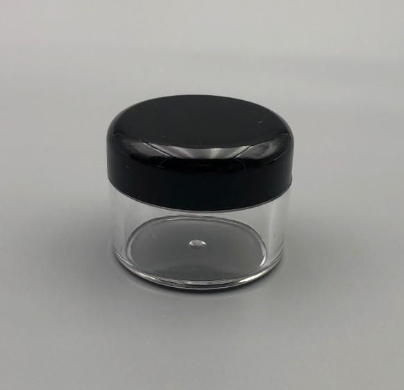 30G black lids clear base