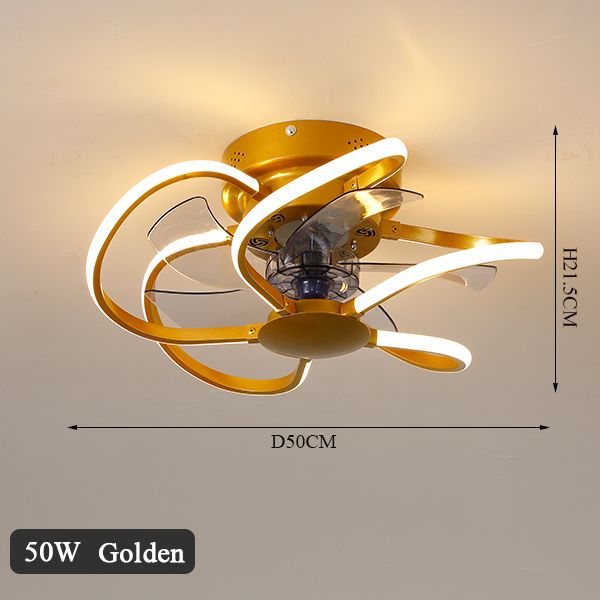 A golden RC Dimmable 110V