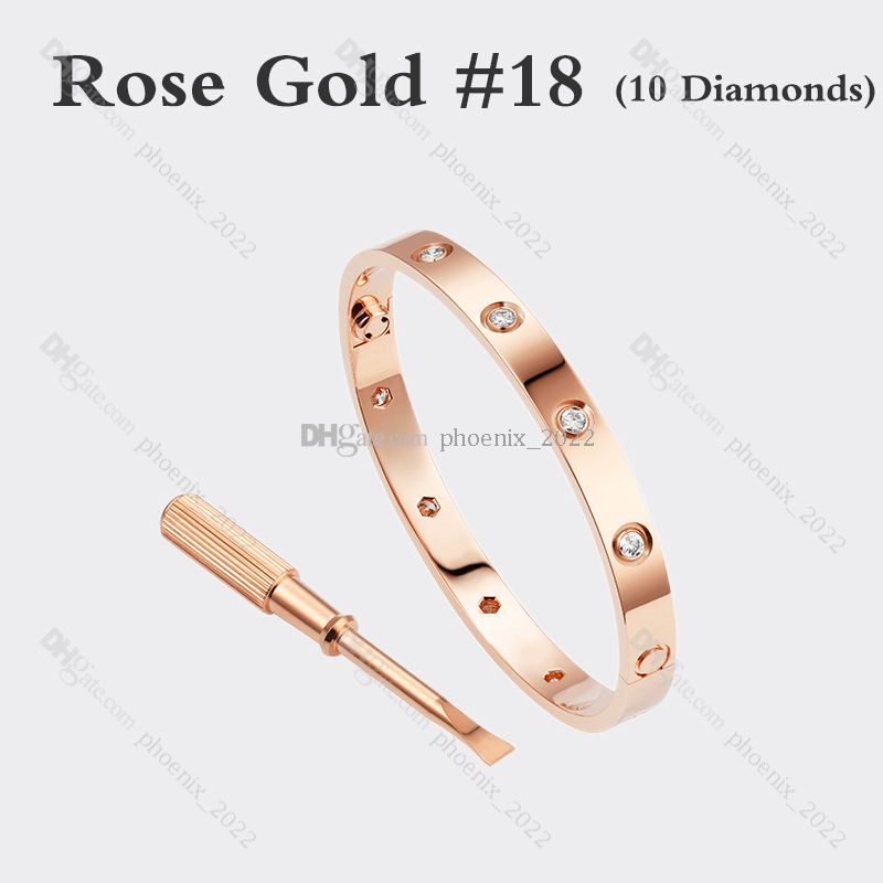 Rose Gold # 18 (10 diamantes)