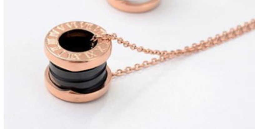 Rose Gold Black Ceramic