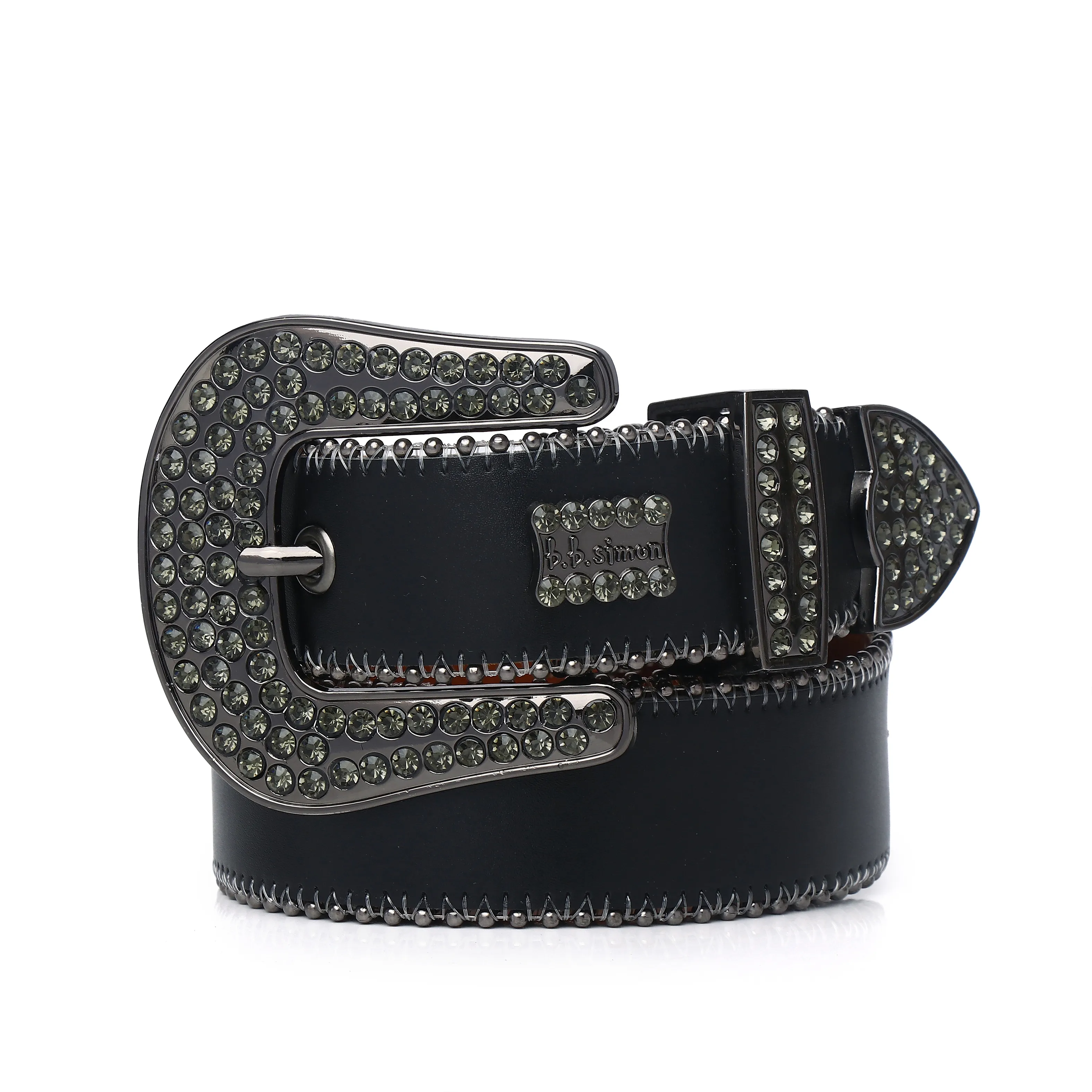 B.B. Simon B.B. Simon Noir Classic 2 Belt