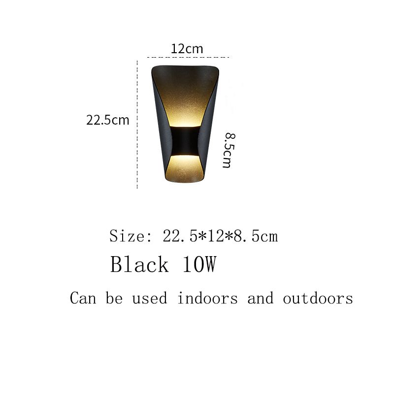 Lumière blanche noir de 10w
