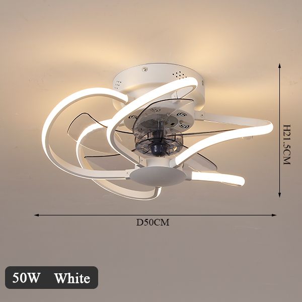 A white RC Dimmable 110V